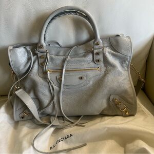 SOLD Balenciaga City Bag Gris Nuage (Grey) NWT 🅿️🅿️ $950